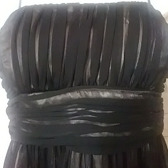 Dress Barn Collection Gown Goth Mob Wife Grundge size 14 black evening gown - Picture 4 of 8